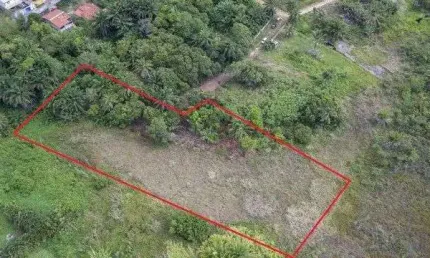 Terreno à venda, 4000 m² por r$ 480.000,00 - catu de abrantes - camaçari/ba