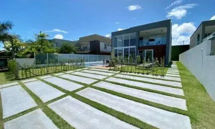 Casa com 6 dormitórios para alugar, 278 m² por R$ 29.080,00/mês - Guarajuba - Camaçari/BA