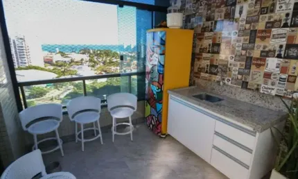 Cobertura com 4 dormitórios à venda, 200 m² por R$ 1.350.000 - Patamares - Salvador/BA