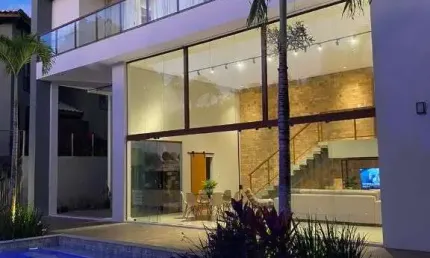 Casa com 5 dormitórios à venda, 380 m² por R$ 3.400.000,00 - Praia do Forte - Mata de São João/BA