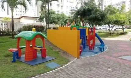 Apartamento com 2 dormitórios à venda, 64 m² por R$ 430.000,00 - Loteamento Miragem - Lauro de Freitas/BA