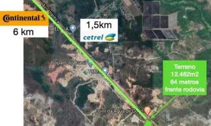 Terreno à venda, 12482 m² por R$ 1.130.000,00 - Abrantes - Camaçari/BA