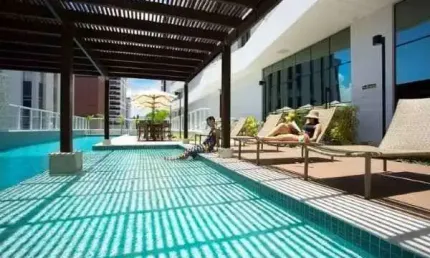Apartamento com 1 dormitório à venda, 48 m² por r$ 520.000,00 - caminho das árvores - salvador/ba