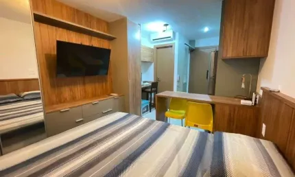 Apartamento com 1 dormitório à venda, 19 m² por r$ 429.000,00 - barra - salvador/ba
