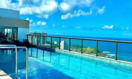 Studio com 1 dormitório para alugar, 23 m² por R$ 5.150,00/mês - Barra - Salvador/BA