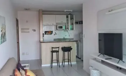 Apartamento com 1 dormitório para alugar, 45 m² por R$ 3.000,00/mês - Armação - Salvador/BA