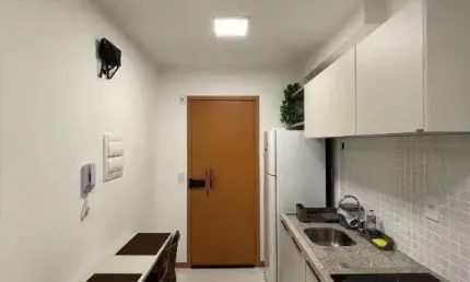 Apartamento com 1 dormitório para alugar, 27 m² por R$ 3.698,58/mês - Armação - Salvador/BA