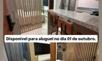 Studio com 1 dormitório para alugar, 24 m² por r$ 3.200,00/mês - caminho das árvores - salvador/ba