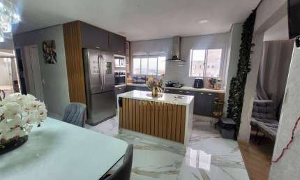 Penthouse com 3 dormitórios à venda, 101 m² por R$ 750.000,00 - Jardim Cocaia - Guarulhos/SP