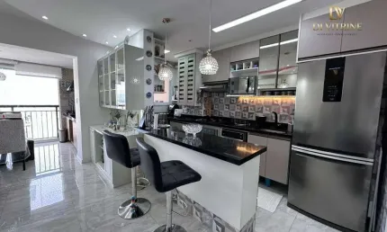 Apartamento com 2 dormitórios à venda, 68 m² por R$ 659.900,00 - Jardim Flor da Montanha - Guarulhos/SP