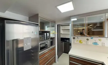 Apartamento à venda com 3 dormitórios usado semi - mobiliado no bairro nossa senhora de lourdes