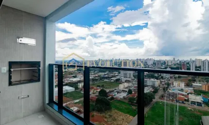 Apartamento 3 Quartos 1 Suíte, Vila Rosa, Novo, Churrasqueira a carvão na varanda