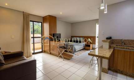 Flat com 1 quarto à venda na Rua Nove, Setor Oeste, Goiânia