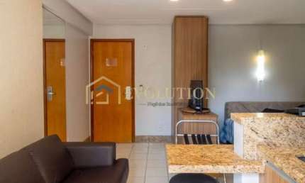 Flat com 1 quarto à venda na Rua Nove, Setor Oeste, Goiânia