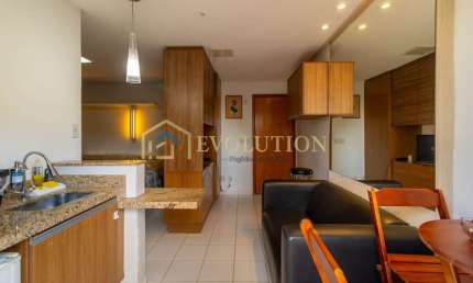 Flat com 1 quarto à venda na Rua Nove, Setor Oeste, Goiânia
