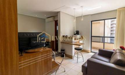 Flat com 1 quarto à venda na Rua Nove, Setor Oeste, Goiânia