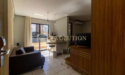 Flat com 1 quarto à venda na Rua Nove, Setor Oeste, Goiânia