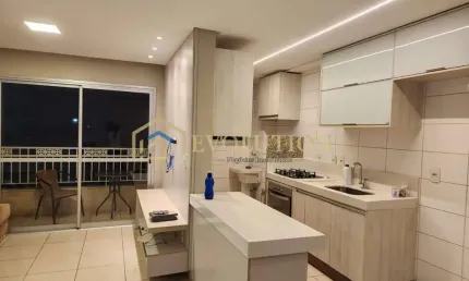Apartamento 3 quartos reformado no residencial mirage – vila dos alpes