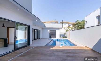 Casa em condomínio fechado com 3 quartos à venda na Rua Amílcar Perina, 95, Parque Xangrilá, Campinas, 235 m2 por R$ 1.700.000