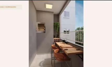 Apartamento com 2 quartos à venda na Avenida Esmeraldo Cassettari, Forquilhas, São José