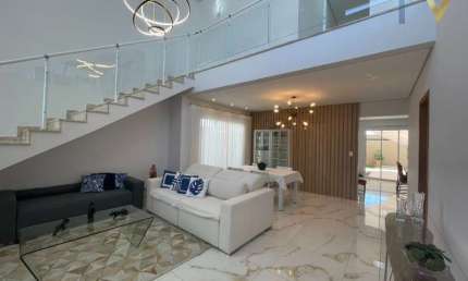 SOBRADO A VENDA NO RESID. GRAN VILLE EM ITUPEVA, 235M² DE A.C., 300M A.T., 4 SUÍTES, (1ADAPTADA P/ CADEIRANTE) MOVEIS PLANEJADOS, 4 VAGAS DE GARAGEM.