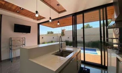Casa em Condomínio para aluguel no Alto do Castelo 1, Ribeirão Preto, SP, 4 quartos, 4 suítes