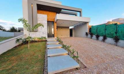 Casa em Condomínio à venda no Vivendas da Mata (Aroeira), Ribeirão Preto, SP, 3 quartos, 3 suítes