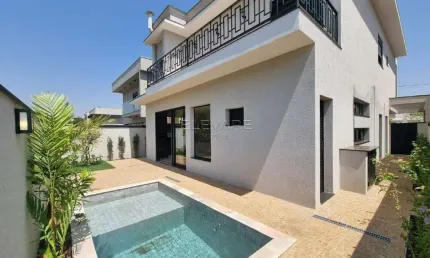 Casa em Condomínio para aluguel no Portal da Mata, Ribeirão Preto, SP, 3 quartos, 3 suítes