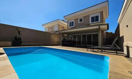 Casa em condomínio para aluguel no reserva domaine, ribeirão preto, sp, 3 quartos, 3 suítes