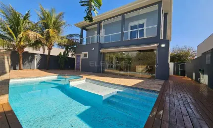 Casa em condomínio para aluguel no alphaville 2, ribeirão preto, sp, 4 quartos, 3 suítes