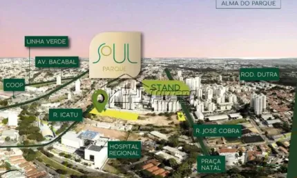 Belo lançamento, apartamento com amplitude e aproveitamento inteligente