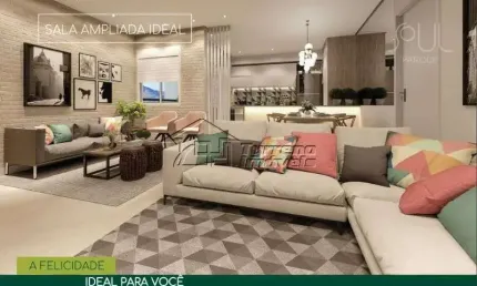 Apartamento na planta com área de lazer completíssima