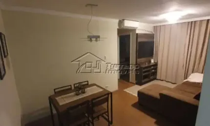 Apartamento mobiliado com 2 dormitórios no parque industrial
