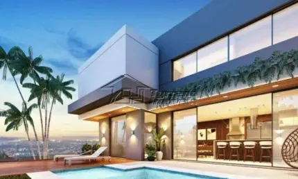 Linda casa com 4 suítes em condomínio de alto padrão no Urbanova