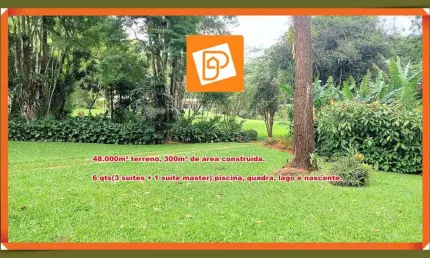 Casa &#224; venda em Petrópolis. Terreno com 48.000m&#178;