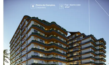 Repasse Flat (Quarto e Sala) 41m², Ponta de Campina