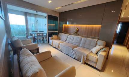 HEMISPHERE 360 ALUGUEL APARTAMENTO MOBILIADO 4 QUARTOS / HOME OFFICE / 142 METROS / FRENTE MAR