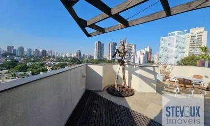 Cobertura com 4 dormitórios à venda, 350 m² por R$ 2.560.000,00 - Brooklin - São Paulo/SP
