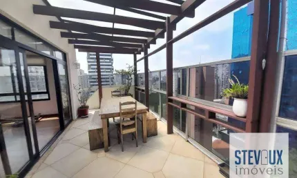 Cobertura com 3 dormitórios à venda, 189 m² por R$ 2.900.000,00 - Moema - São Paulo/SP