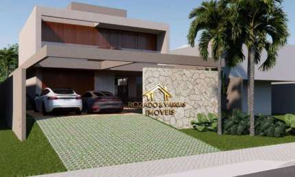 Casa com 5 dormitórios à venda, 385 m² por R$ 2.800.000, no Condomínio Reserva do Atlântico - João Pessoa/PB