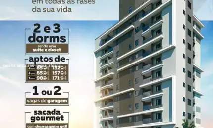 Apartamento para Venda em Presidente Prudente, Vila Santa Helena, 2 dormitórios, 1 suíte, 2 banheiros, 1 vaga