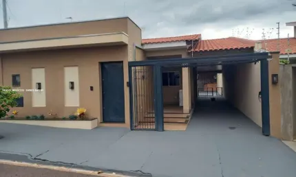 Casa para venda em presidente prudente, parque residencial mediterrâneo, 3 dormitórios, 1 suíte, 3 banheiros, 3 vagas