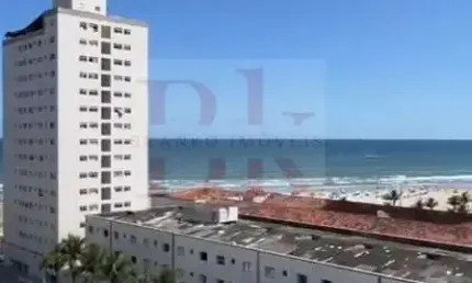 Apartamento para Venda em Praia Grande, Mirim, 1 dormitório, 1 banheiro, 1 vaga