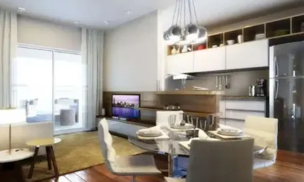 Apartamento para Venda em Santo André, Campestre, 2 dormitórios, 1 suíte, 1 banheiro, 2 vagas