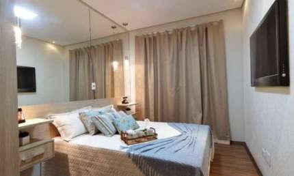 Apartamento para Venda em Santo André, Vila Guaraciaba, 2 dormitórios, 1 banheiro, 2 vagas