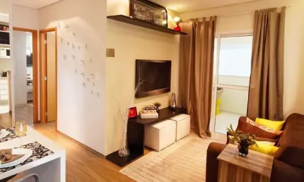 Apartamento para Venda em Santo André, Vila Guaraciaba, 2 dormitórios, 1 banheiro, 2 vagas