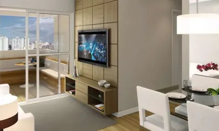 Apartamento para Venda em Santo André, Vila Guaraciaba, 2 dormitórios, 1 banheiro, 2 vagas