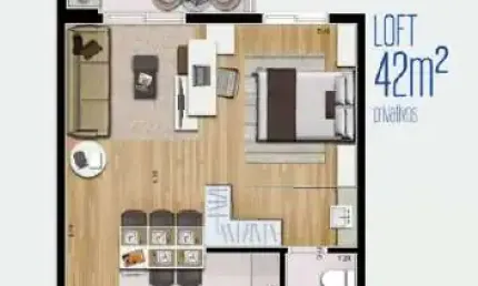 Apartamento para venda em são bernardo do campo, centro, 1 dormitório, 1 banheiro, 1 vaga