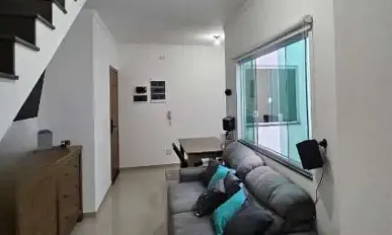 Apartamento para venda em santo andré, parque gerassi, 2 dormitórios, 2 banheiros, 2 vagas