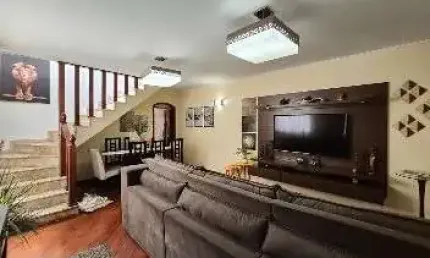 Casa para Venda em São Bernardo do Campo, Vila Euclides, 3 dormitórios, 1 suíte, 3 banheiros, 2 vagas